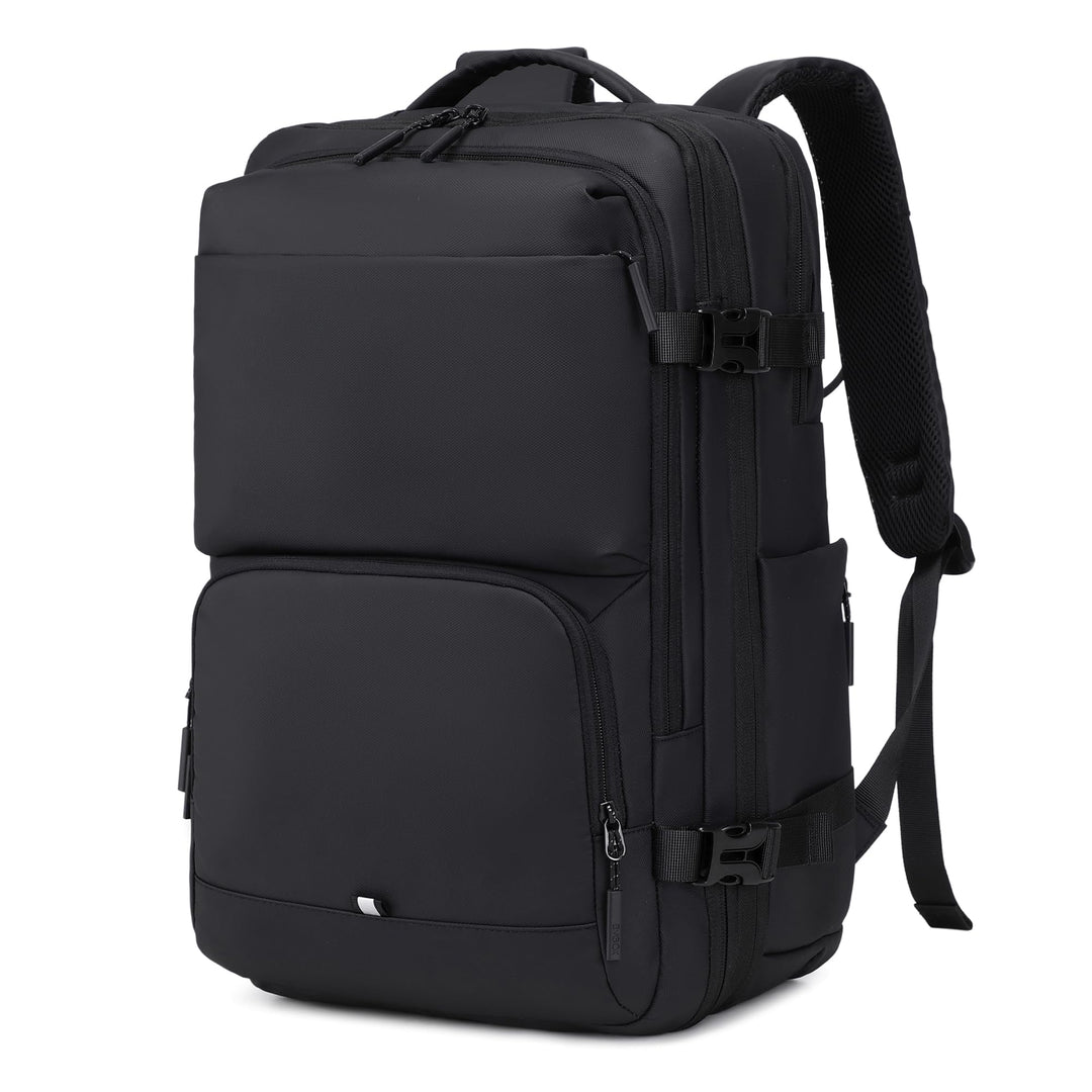 BAGOK Handgepäck Rucksack, Wasserdichter Multifunktionaler Rucksack Handgepäck Flugzeug mit Laptopfa