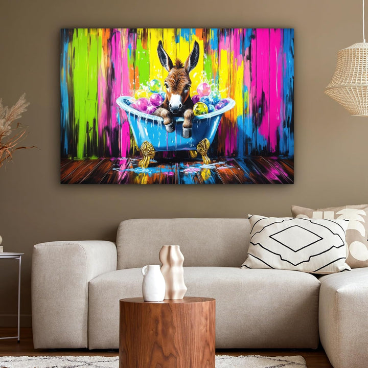 MuchoWow© Leinwandbild Gross 120x80 cm XXL Dekoration Wohnzimmer Bilder Pictures Wall Decoration Liv
