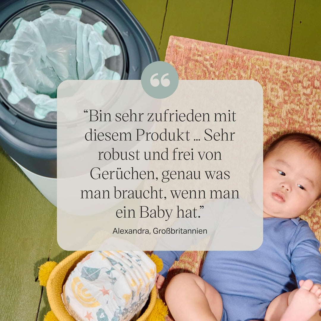 Tommee Tippee Twist & Click Advanced Windeleimer Original-Nachfüllkassetten, Exklusivpackung mit 8,