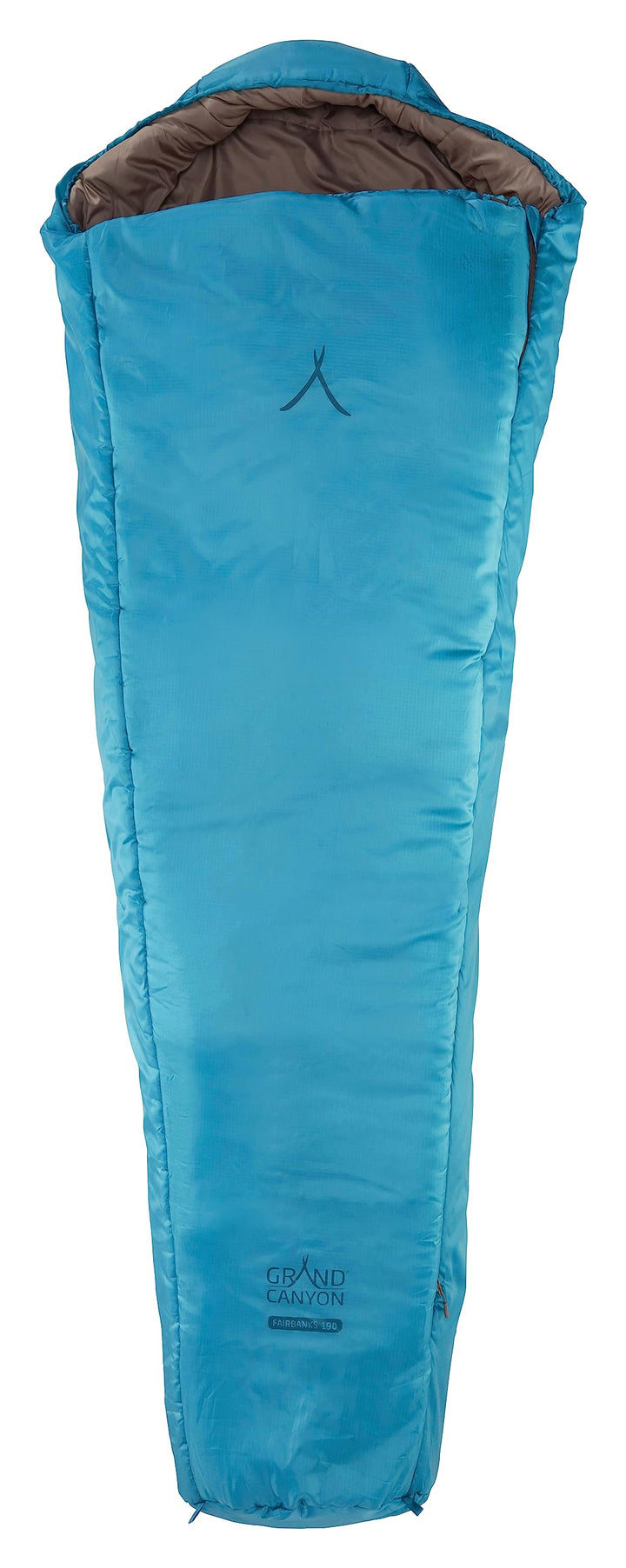 GRAND CANYON Schlafsack Fairbanks 190 | Winterschlafsack mit wasserfester Unterseite, Komfort 2°C, L