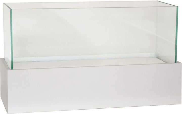Deko-Windlicht Kerzenhalter rechteckig CANDELITO - Weiss Matt 50x20x29 50x20x29 Weiss Matt, 50x20x29