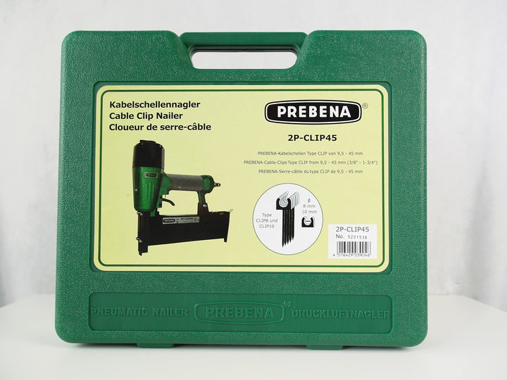 Prebena 2P-CLIP45 Druckluft Kabelschellennagler