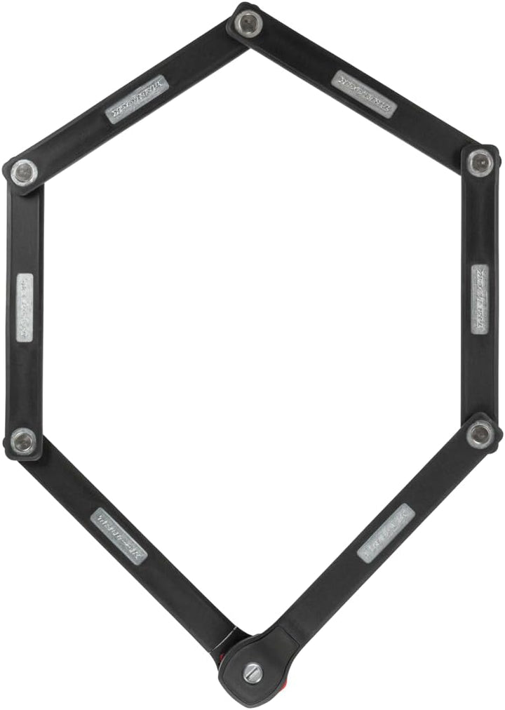 TRELOCK FS 480/100 COPS Faltschloss – Länge 100 cm – Sicherheitsstufe 12 – inkl. X-Press Halter – Fa