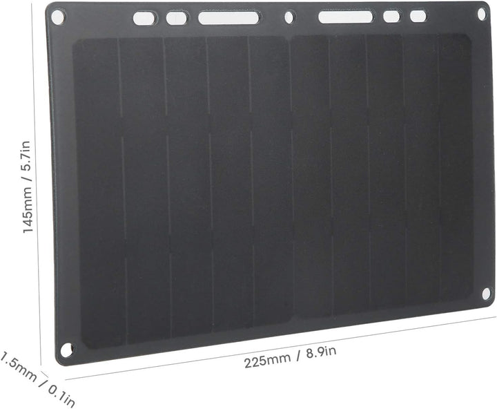 6V 10W monokristallines Solarpanel Tragbares Solarpanel mit Standard-USB-Spannungsregler/1700mAh Aus