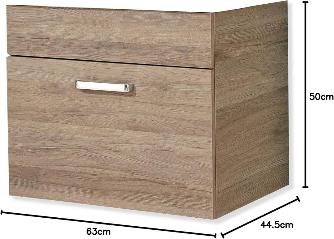 Pelipal Waschtischunterschrank Quickset 313 in Sanremo Eiche Terra quer Nachbildung, 63 cm breit | W