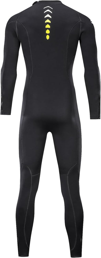 Ultra-Stretch-Neoprenanzug, 3 mm, Frontreissverschluss, Ganzkörper-Tauchanzug, Einteilig, für Männer