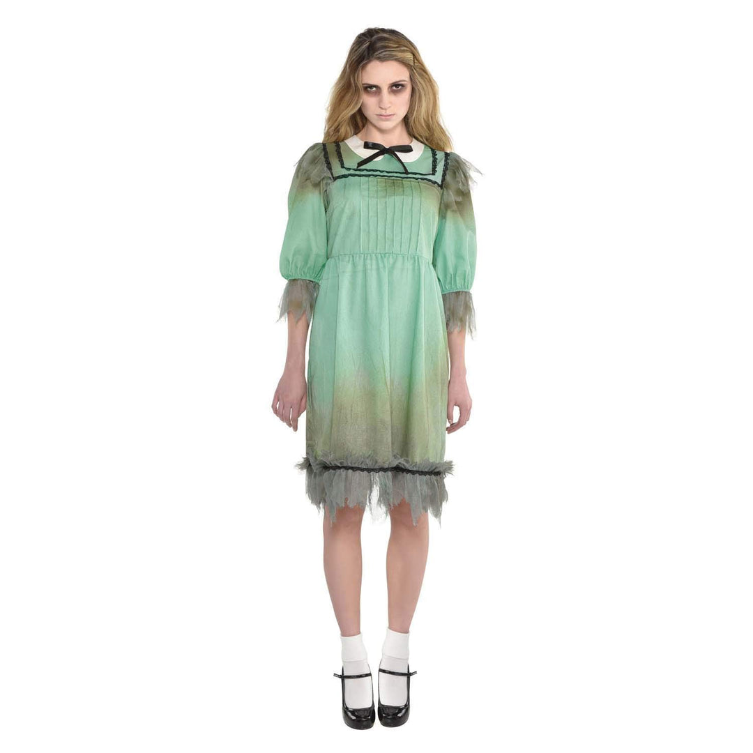 (PKT) (9904696) Adult Ladies Dreadful Darling Costume Dress (UK 8-10), S