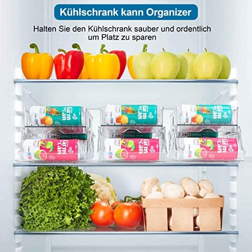Kühlschrank Dosen Organizer 250 ml/330 ml Dosenspender Getränke Organizer, Foldable Dosenspender küh