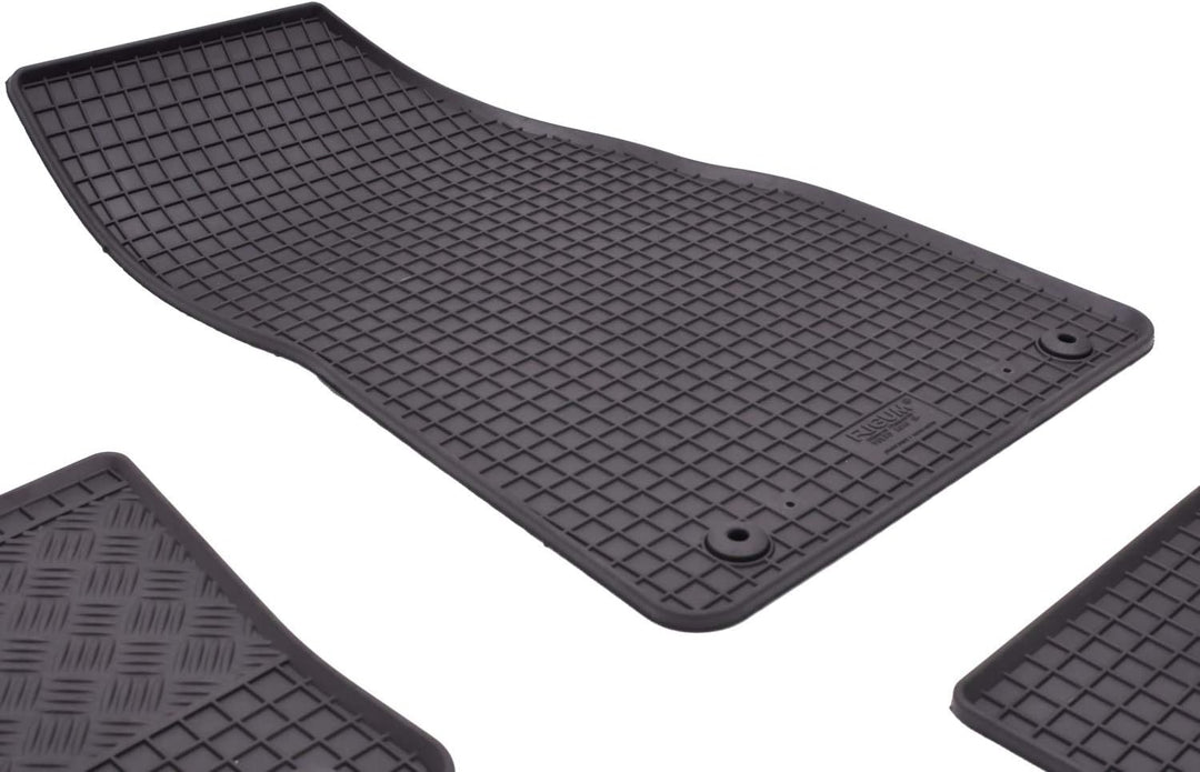 Passgenaue Kofferraumwanne und Gummifussmatten geeignet für Volvo XC40 ab 2018 + Gurtschoner