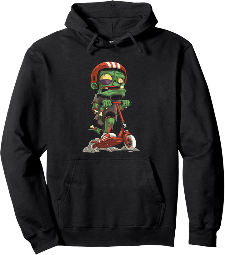 Zombie Scooter Stunt Zubehör Undead Scooter Pullover Hoodie