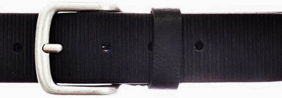 Vanzetti 40mm Leather Belt W115 Black - kürzbar