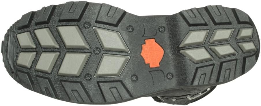 HARLEY-DAVIDSON FOOTWEAR Damen Oakleigh Motorradstiefel 35.5 EU Schwarz, 35.5 EU Schwarz