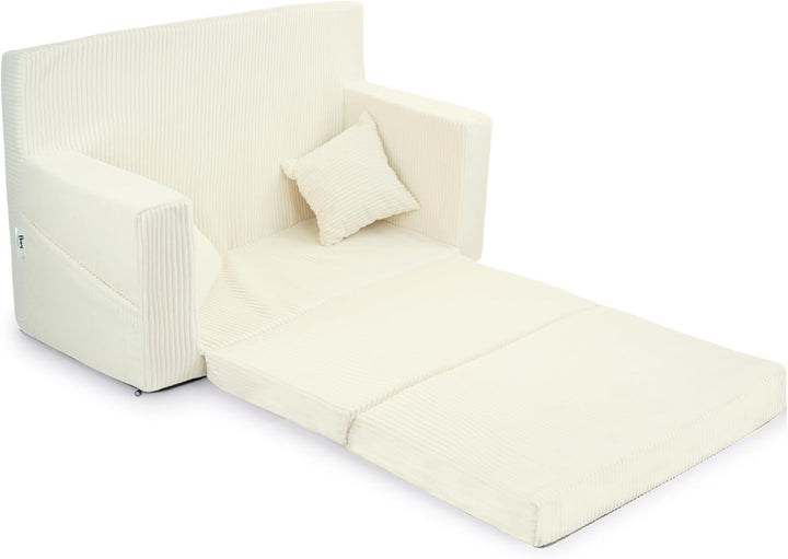 Flumi Personalisierte Kindercouch Kinder Sessel Sofa Schlafsofa jugendzimmer mit Gravur KINDERNAME S
