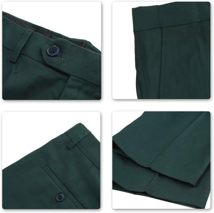 Cloudstyle Anzug Herren Anzüge 4 Teilig Staubbeutel Herrenanzug Business Sakko Hose Weste Anzugtasch