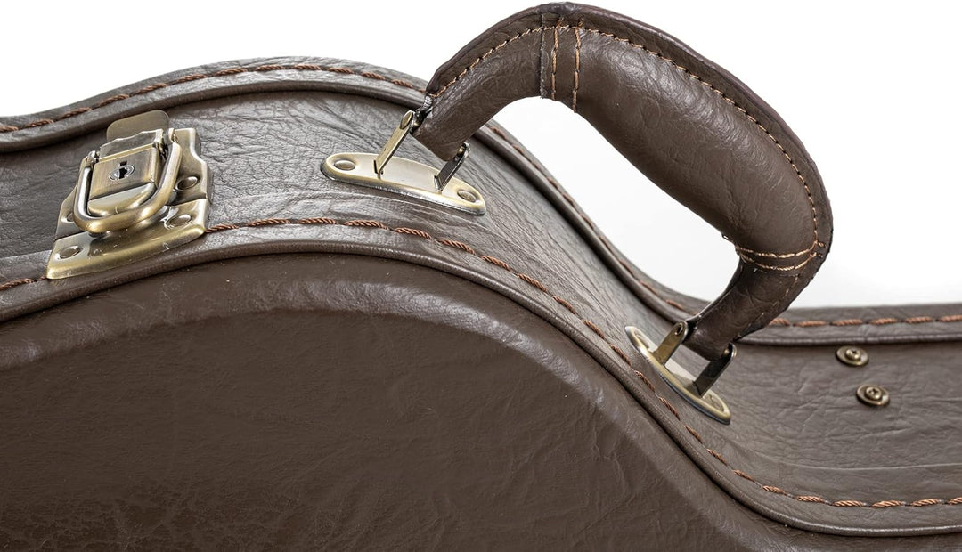 Gewa 523631 Gitarrenetui Konzertgitarre Arched Top Prestige Brown Edition Für Braun Konzertgitarre,