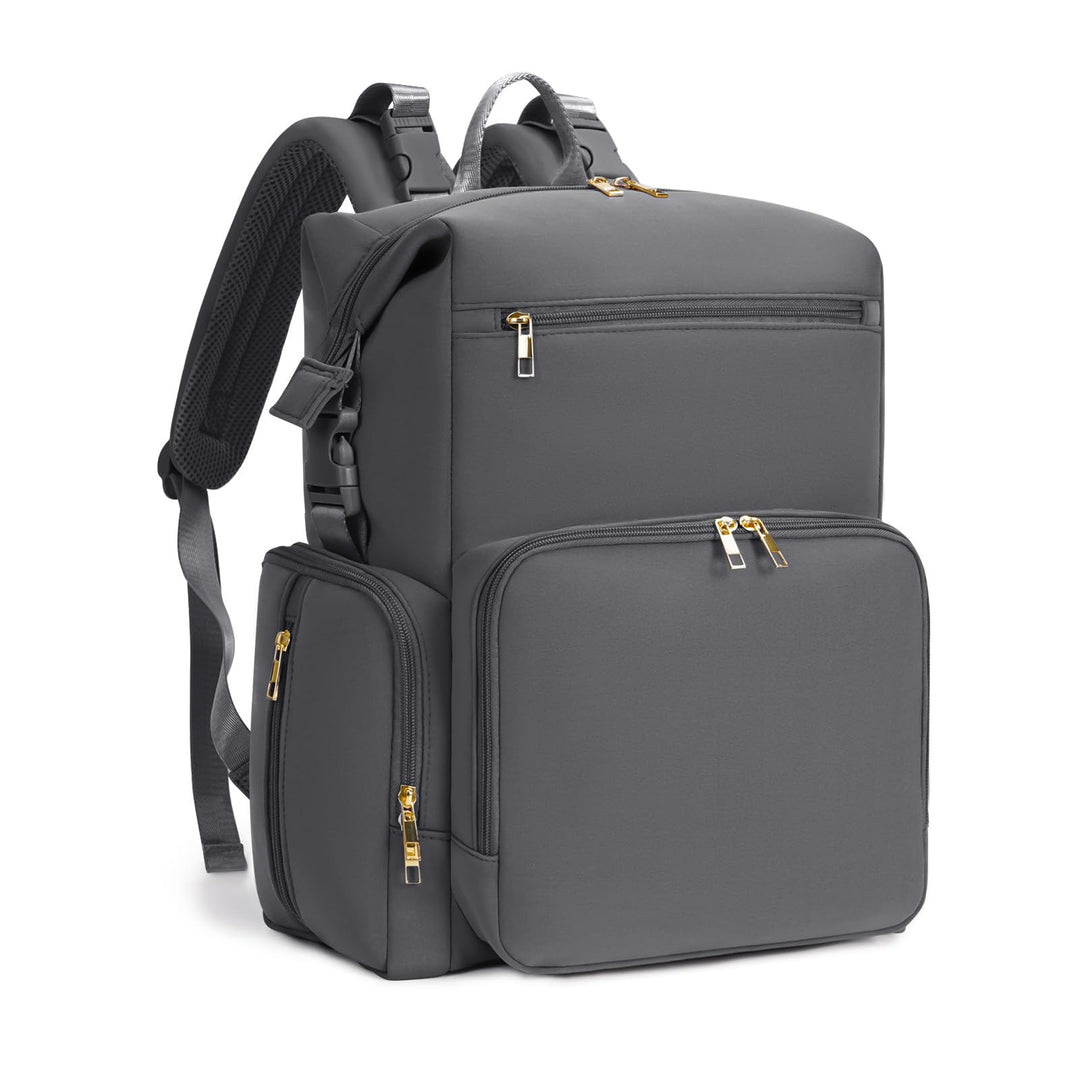 CEI-CEI Neopren Wickelrucksack Grosse Wickeltasche für Neugeborene, wasserdichter Reise-Rucksack für
