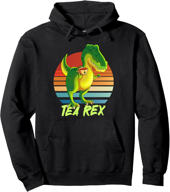 Tea-Rex dinosaurier tee rex Pullover Hoodie