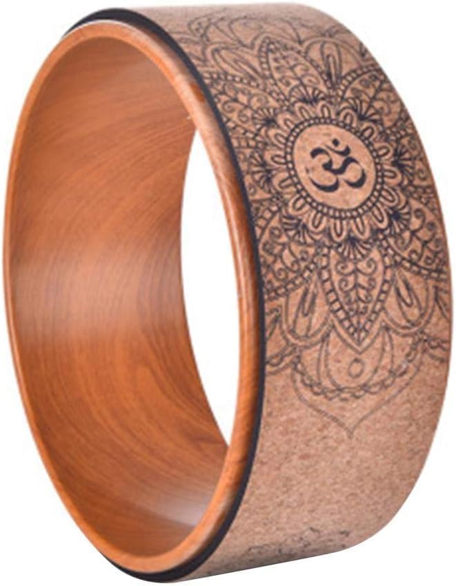 Yoga Wheel, Yoga Wheel - das stärkste und bequemste Dharma Yoga Stützrad für Yoga-Stellungen, perfek