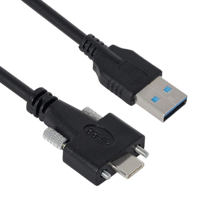 chenyang CY USB-Kabel für die Schalttafelmontage USB C-zu-USB-Datenkabel USB 3.1 Typ-C-Doppelschraub
