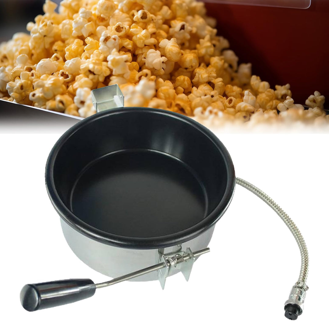 Popcorn Topf Ersatz für Heissluft Popcornmaschine, 230g Antihaft-Popcorntopf mit Ringheizelement, Le