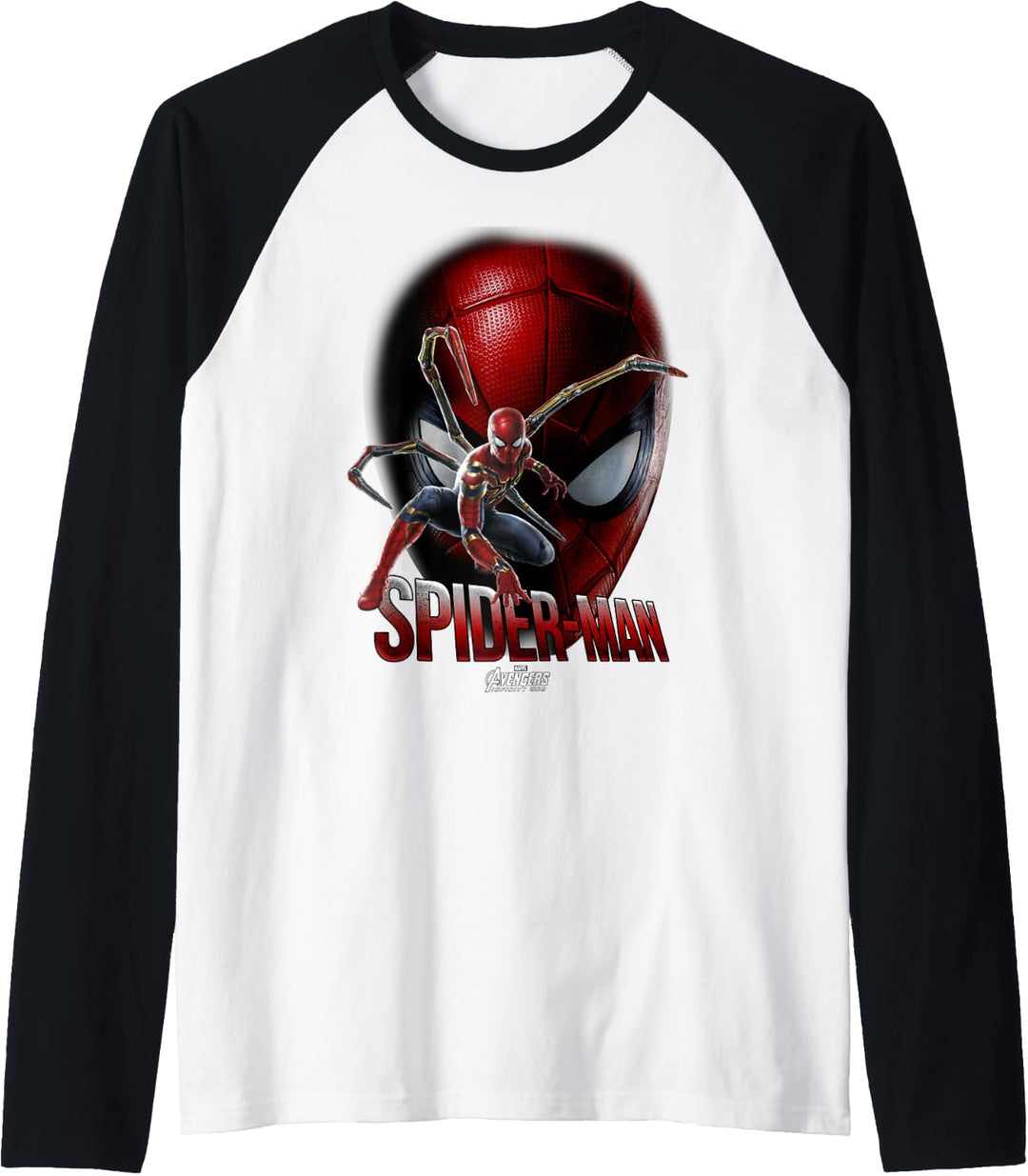 Marvel Avengers: Infinity War Spider-Man Collage Raglan