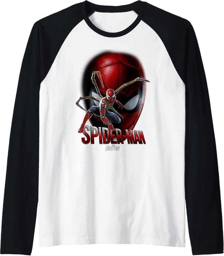 Marvel Avengers: Infinity War Spider-Man Collage Raglan