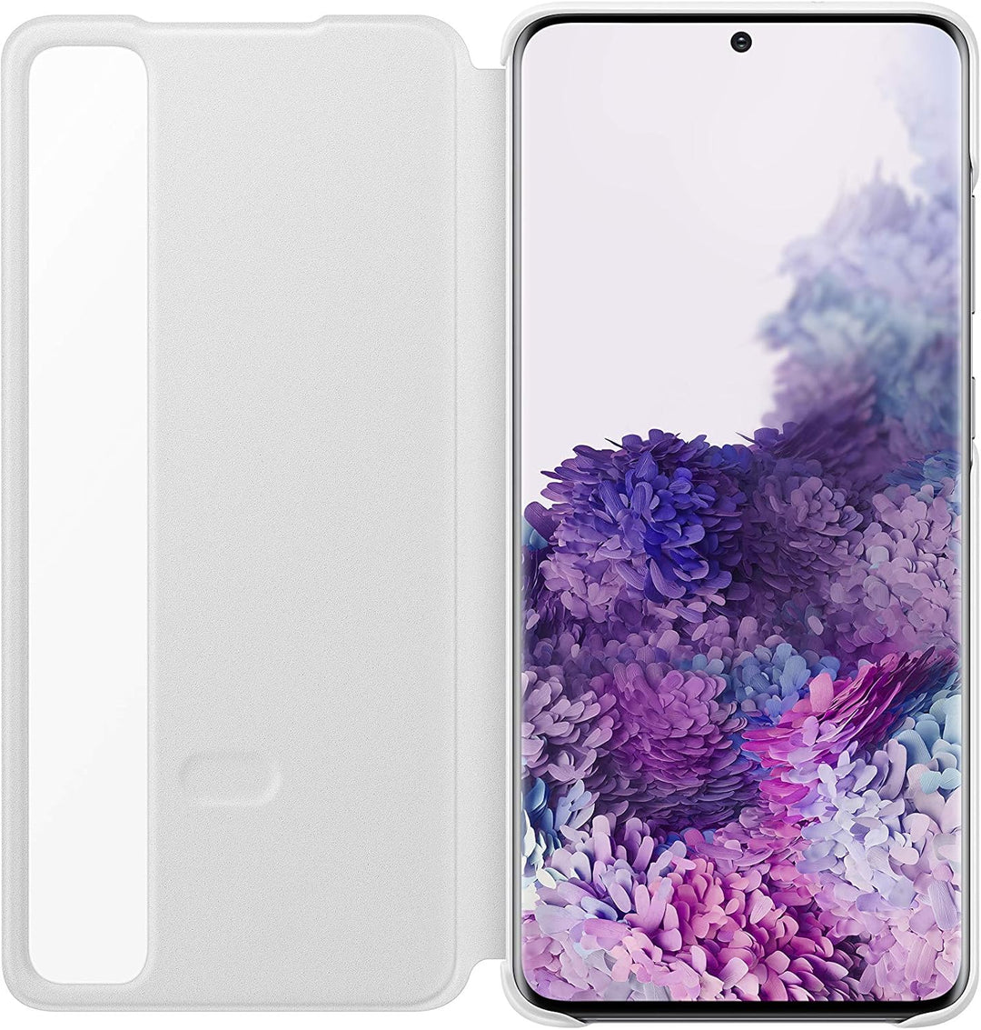 Samsung Clear View Smartphone Cover EF-ZG985 für Galaxy S20+ | S20+ 5G Flip Cover, Handy-Hülle, extr