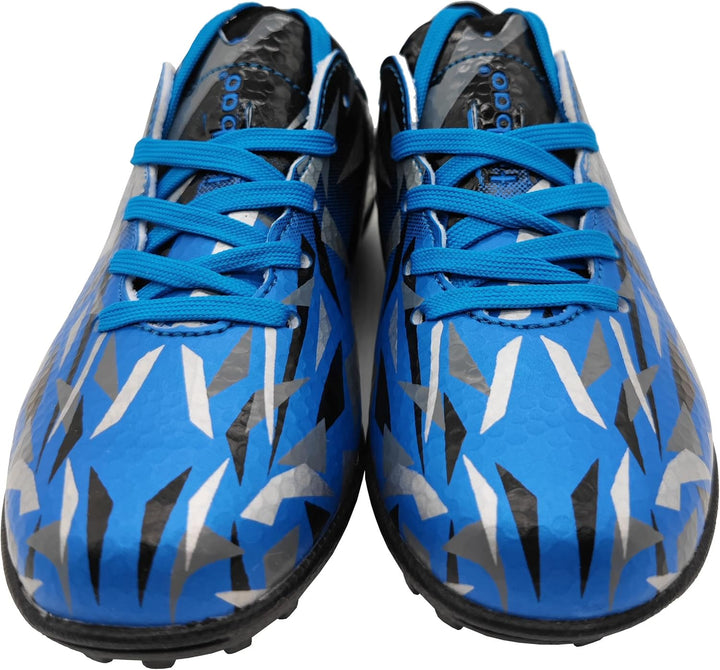 tiebaoGanar Kinder Fussballschuhe Turf Cleat Fussballschuhe Firm Ground Schnürsenkel Athletics Train