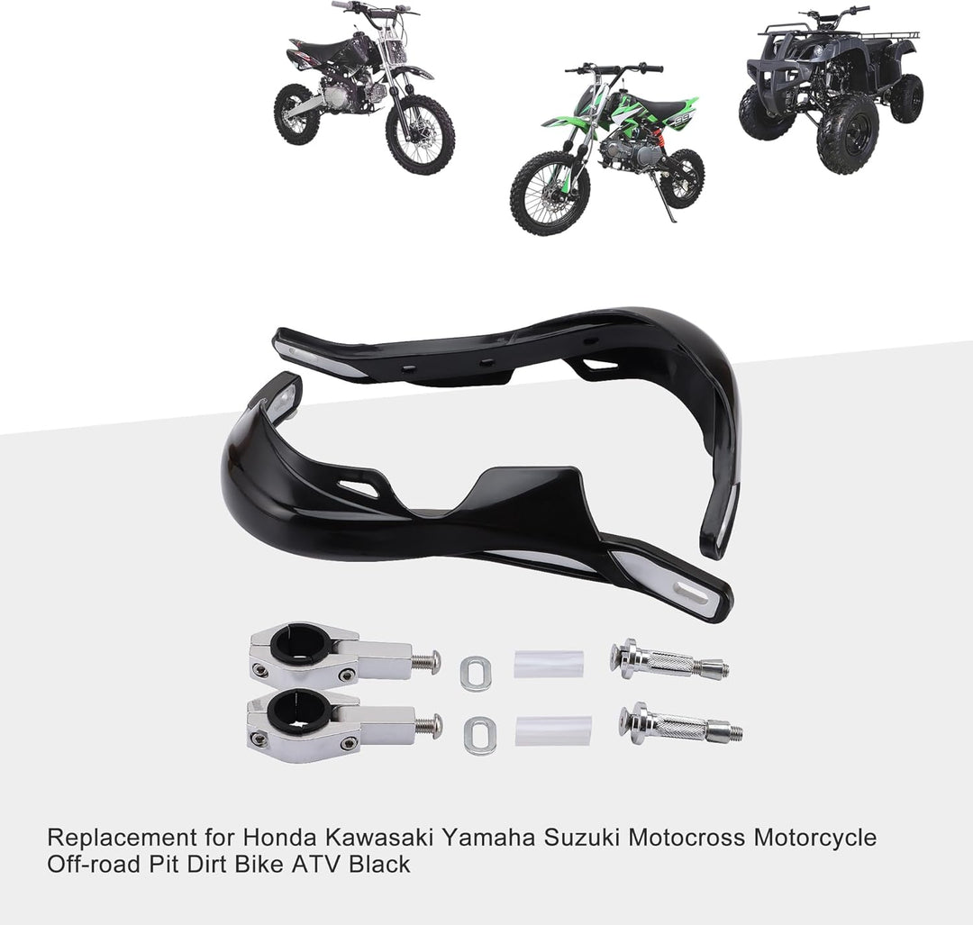 GOOFIT 1" Aluminium-Legierung Lenkerhandbürste Guards Schutzhandschützer Kit Ersatz für Kawasaki Suz