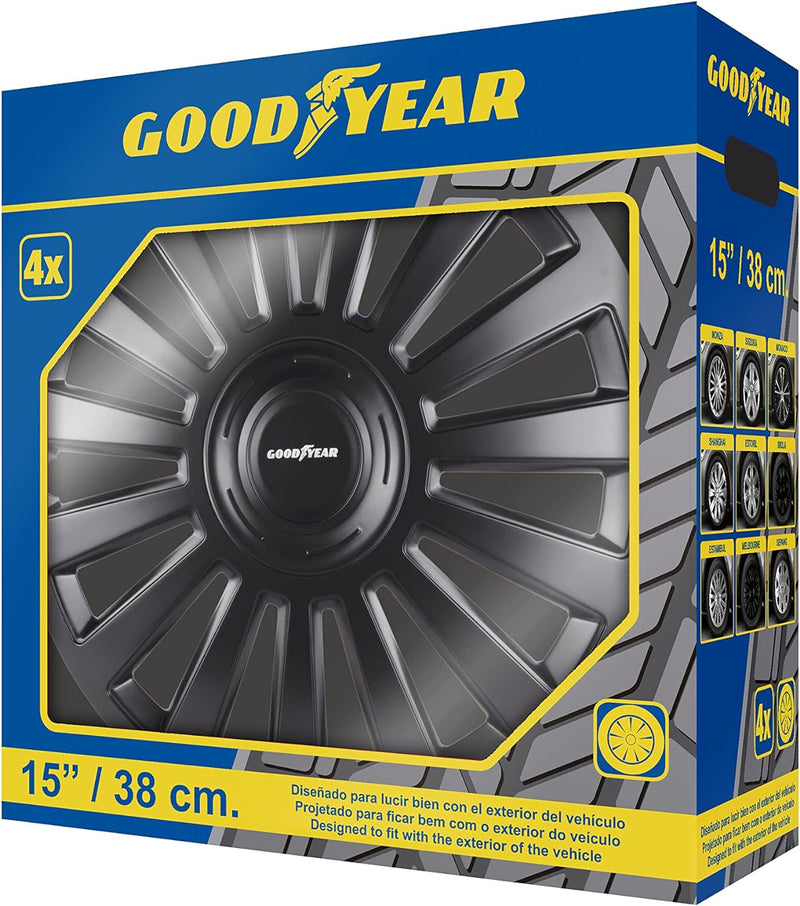 Goodyear 15" GOD9068 SCHWARZ MELBOURNE NABENABDECKUNG MELBOURNE 15" SCHWARZ, MELBOURNE 15" SCHWARZ