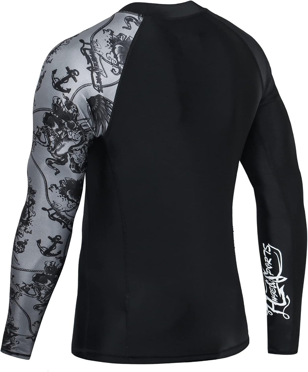 HUGE SPORTS Rashguard for Male 3XL Piracy, 3XL Piraterie