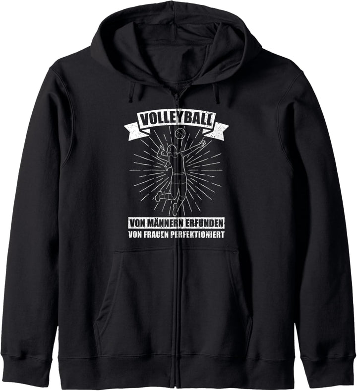 Beach Volleyball Spieler Geschenk I Volleyballer Kapuzenjacke