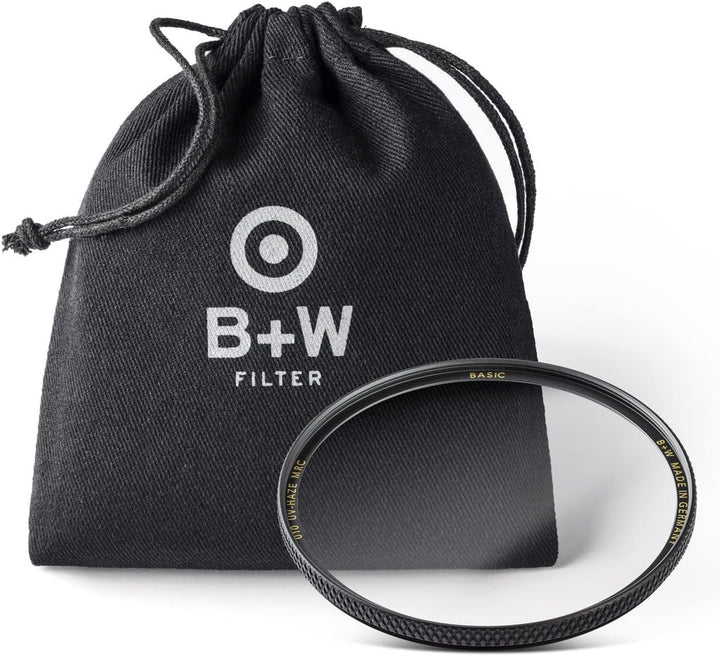 B+W UV-Haze- und Schutz-Filter 010 MRC Basic 67mm (16x vergütet, Professional), 1100142, Black