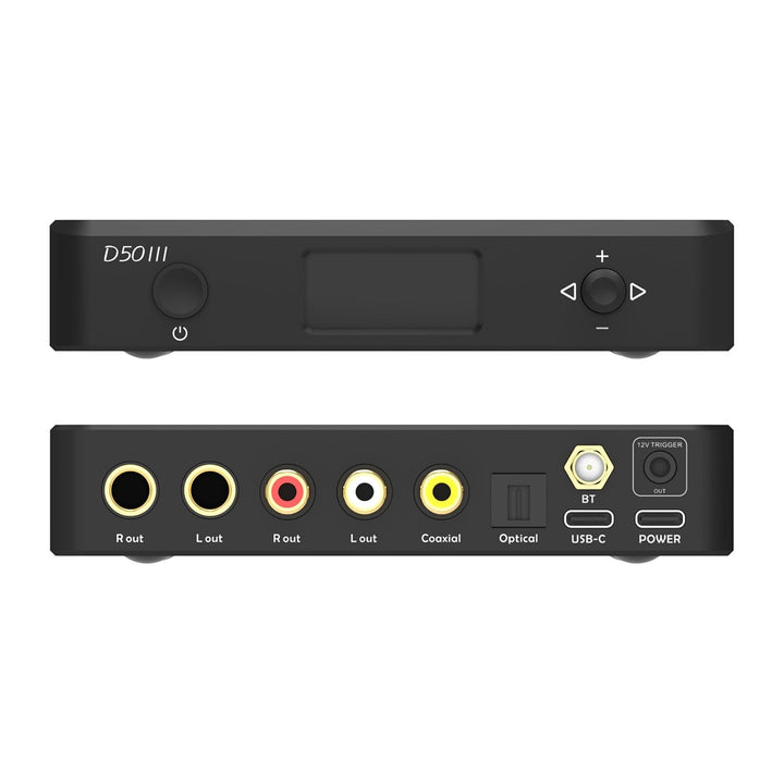 TOTAUDIO Topping D50 III DAC mit Dual-Chip ES9039Q2MIII, XMOS XU-316, Qualcomm QCC5125, DSD512, USB-