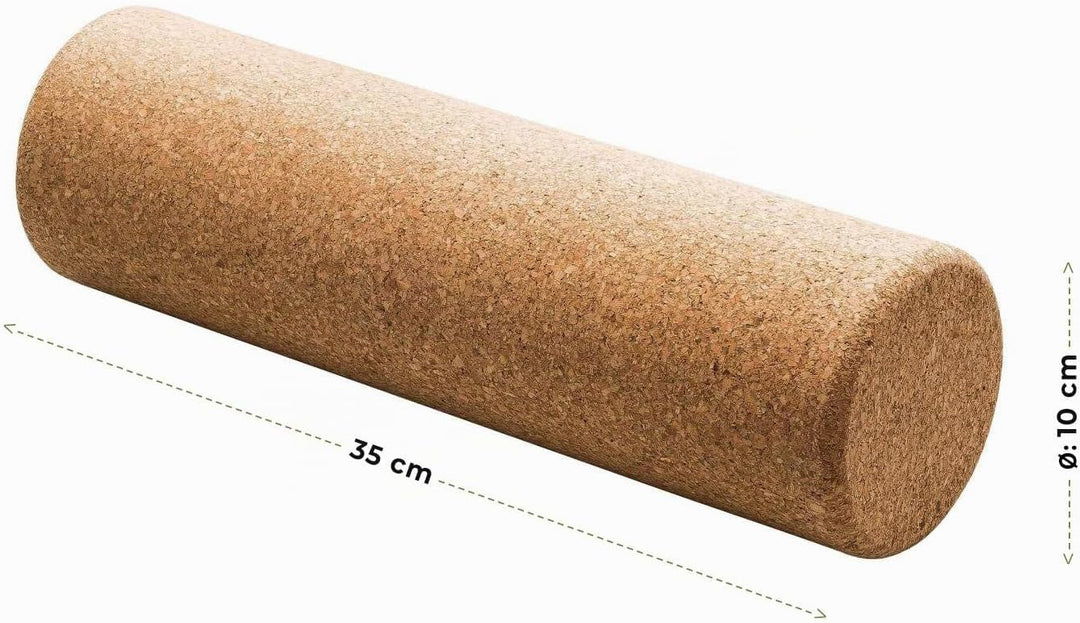 Korkrolle für Balanceboards | 35 x 10 cm | Rolle für Gleichgewichtsbrett | Wackel-Brett | Koordinati