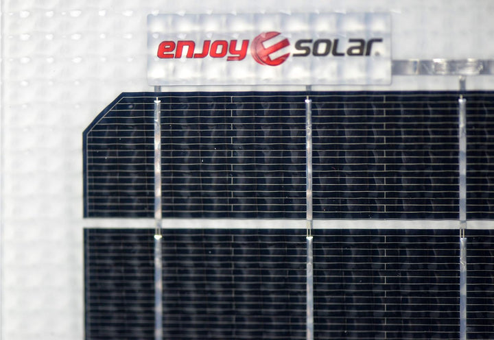 enjoy solar ETFE Marine 30W 12V Semiflexibles Solarpanel Solarmodul Photovoltaikmodul mit PERC Techn