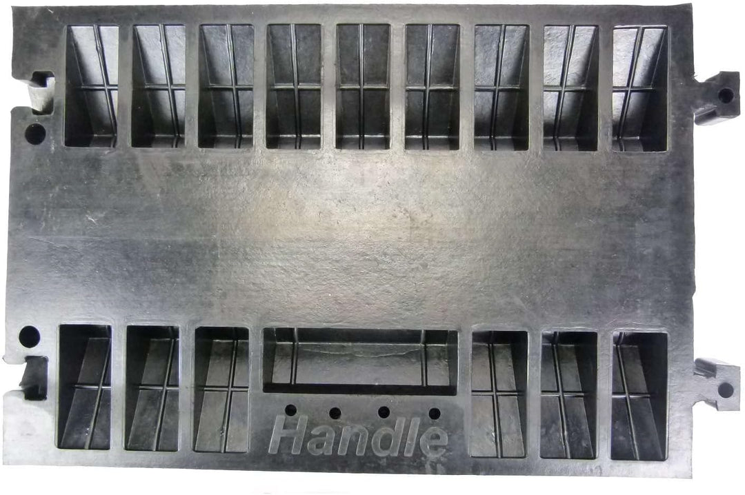 4 Stück 2 Kanal Feuerwehr/THW Kabelbrücke Schlauchbrücke 90 x 61 x 10,5 cm für PKW &amp; LKW (4 Stück 90
