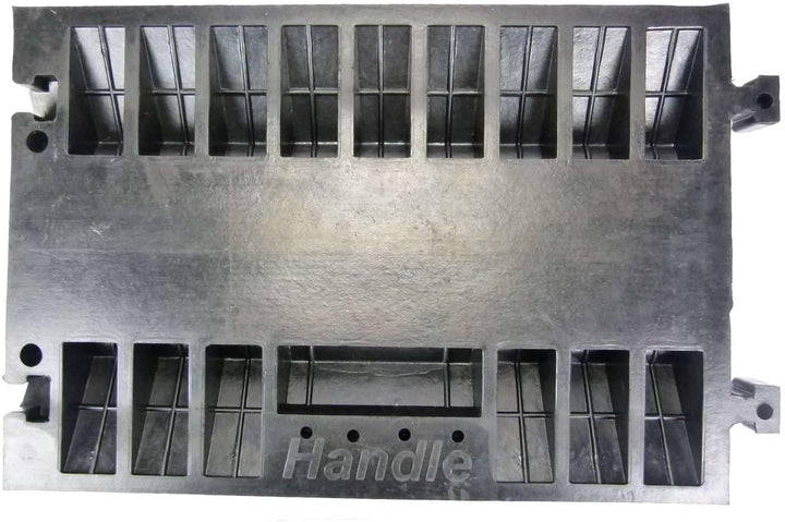 4 Stück 2 Kanal Feuerwehr/THW Kabelbrücke Schlauchbrücke 90 x 61 x 10,5 cm für PKW &amp; LKW (4 Stück 90