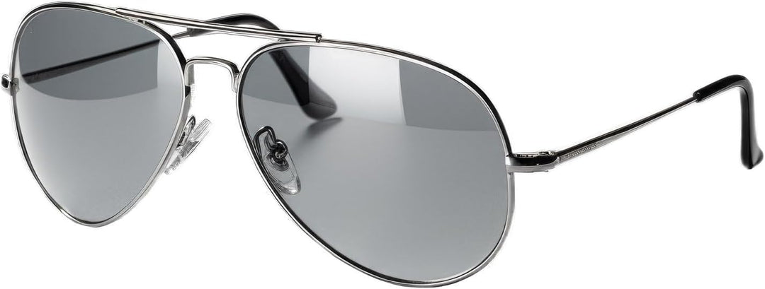 Maskworld Top Gun Accessoire-Set mit Mütze, Fliegerbrille & Dog Tag - Kostüm-Zubehör Kampfpilot für