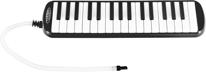 Classic Cantabile FML-32 BK Melodica - Blasharmonika mit 32 Tasten - Tonumfang: f - c³ - Booklet mit