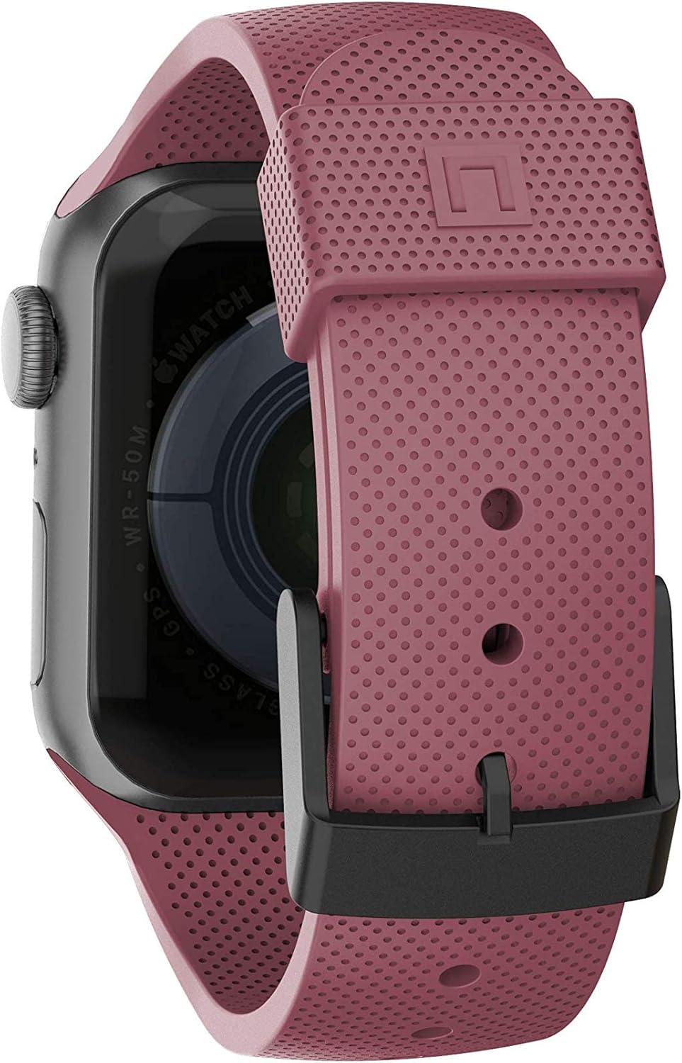 U by UAG [U] Dot Strap Silikon Armband für Apple Watch 38mm / 40mm [Watch SE, Series 6 / Series 5 /
