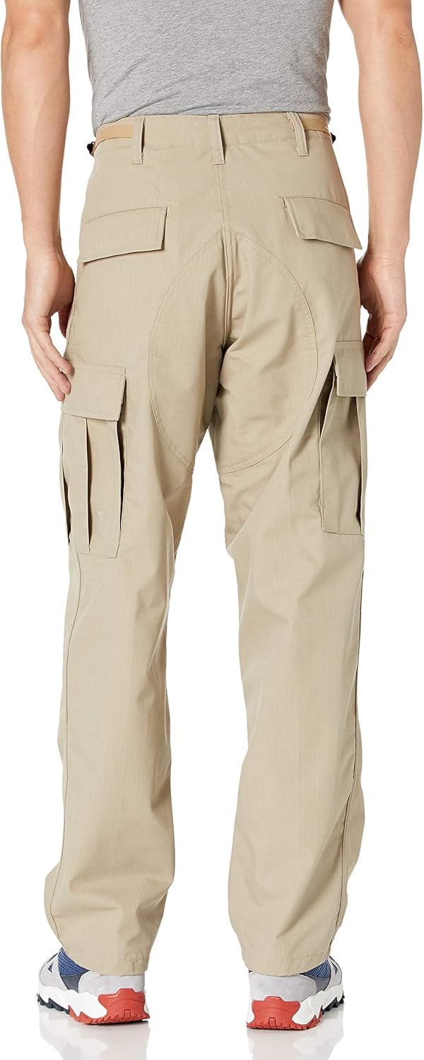 Tru-Spec Herren-Hose aus Polyester und Baumwolle, Ripstop-Hose M Khaki, M Khaki