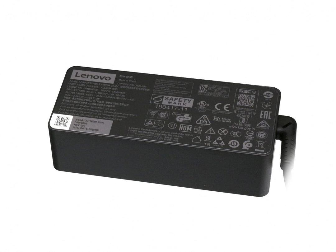 Lenovo ThinkPad T495 (20NK) Original USB-C Netzteil 65 Watt Normale Bauform