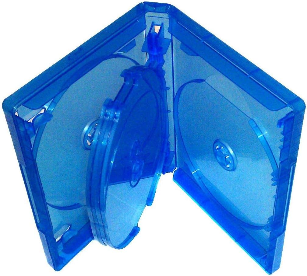 MediaRange BOX38-6-30 BD-Leerhülle, 22 mm blau