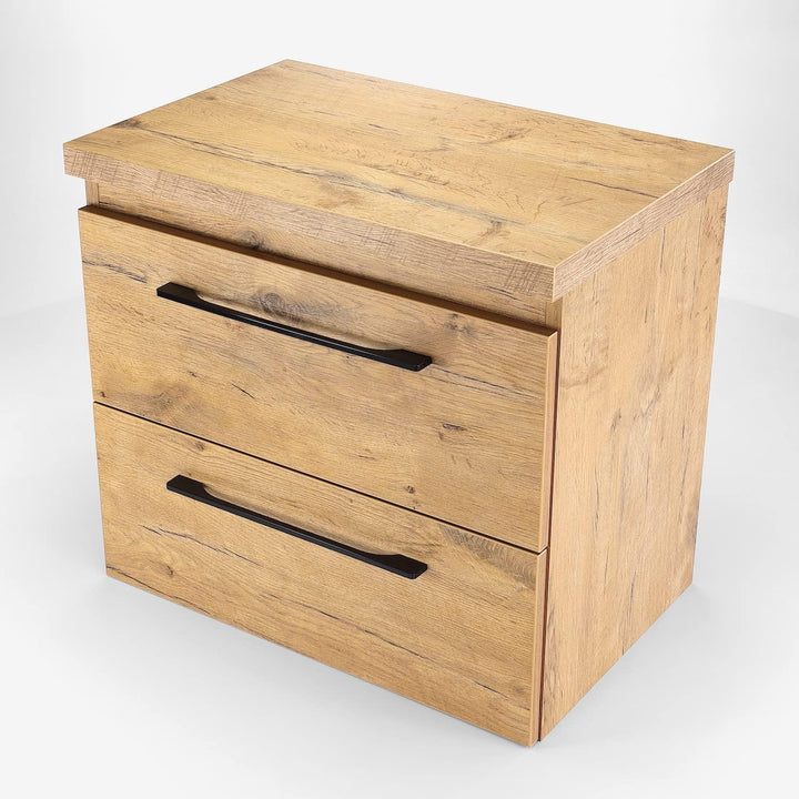 paplinskimoebel - Waschbeckenunterschrank Girona Top 80 cm, Unterschrank mit Arbeitsplatte, Badschra