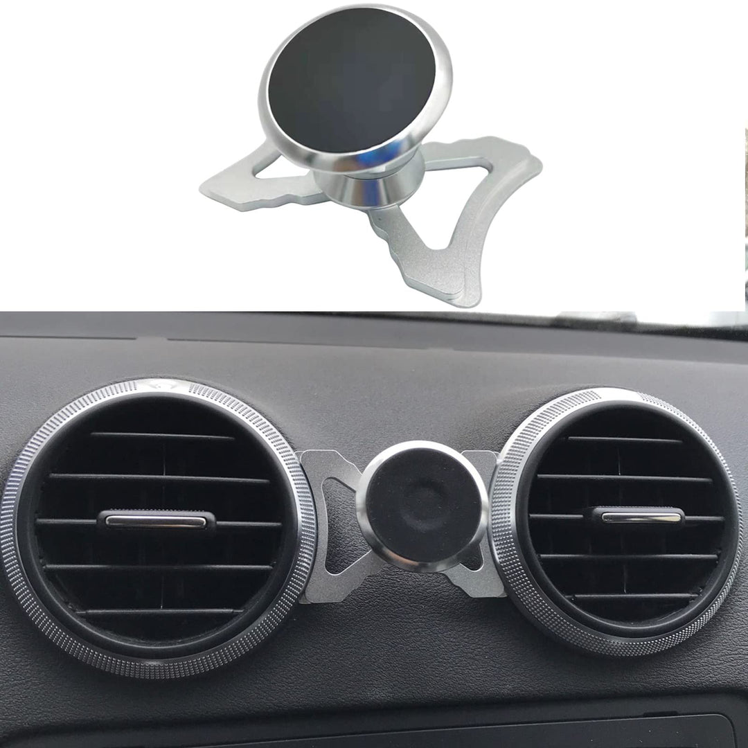 Magnet Handyhalterung kompatibel Audi A3 8P und Audi S3 8P geeignet für Smartphone und GPS mit Auto