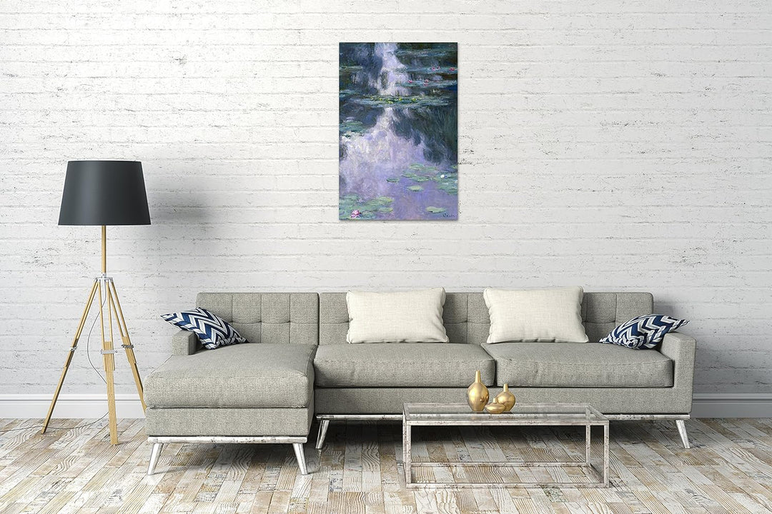 Printed Paintings Leinwand (60x80cm): Claude Monet - Seerosen 60x80 cm, 60x80 cm
