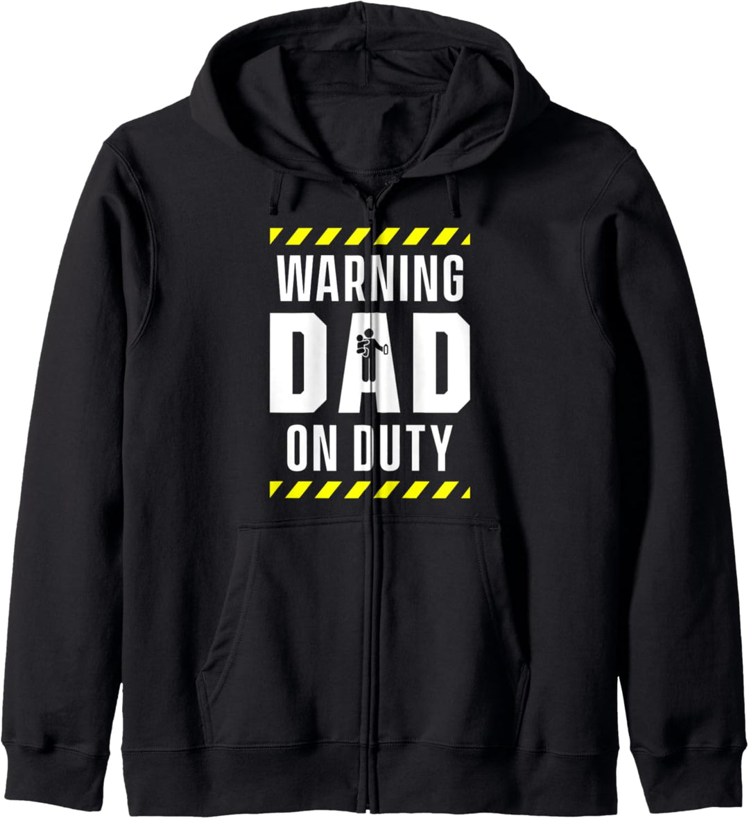 Vater Im Dienst Daddy Dad Stolzer König Familie Kapuzenjacke