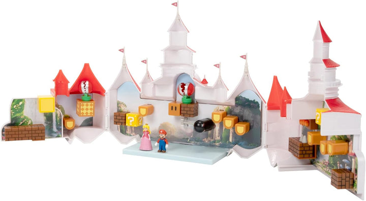 Super Mario Nintendo Movie - Mini Deluxe Spielset für 3cm Figuren