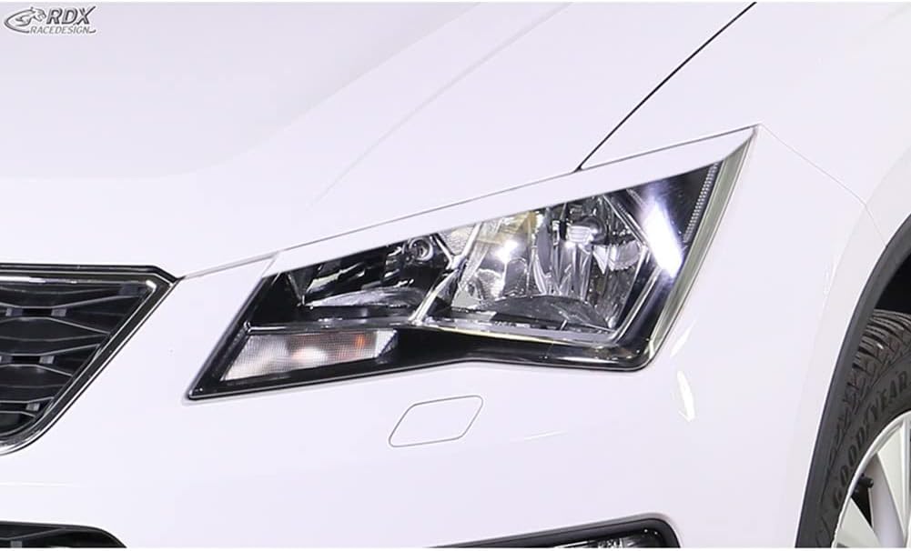 Scheinwerferblenden kompatibel mit Seat Ateca & Cupra Ateca 2016-2021 (ABS)